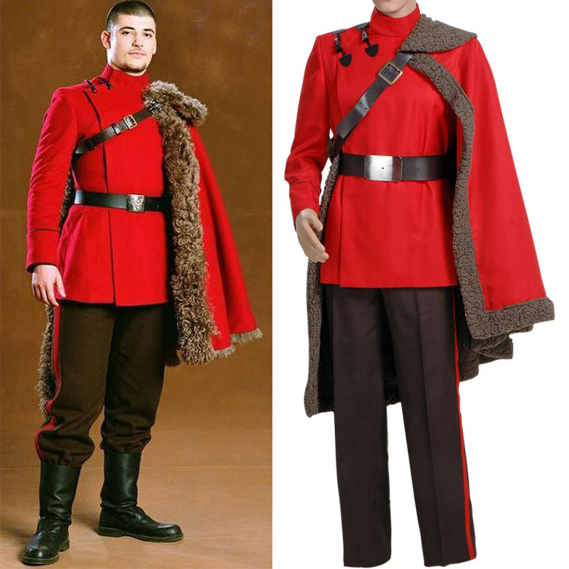 哈利波特维克多·克鲁姆cos服套装cosplay服装男表演服万圣节晚会