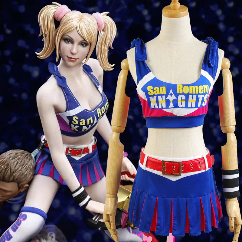 电锯糖心电锯甜心juliet朱丽叶cos全套cosplay服装拉拉队服装女