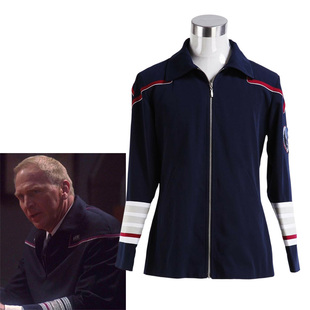 星际迷航StarTrek上将海军蓝色制服上衣外套cosplay服装男表演服