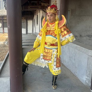 齐鲁唛娇西游二郎神演出服装全套渡江口杨戬显圣真君舞台表演道具