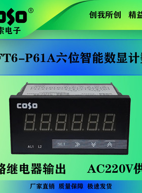创索CSCT6-P61A六位智能计数器 六位计米器 光栅表 长度测量表