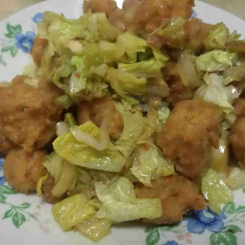 农家胡萝卜豆腐丸子 油炸素丸子 煲汤烧菜即食手工私房菜 1斤