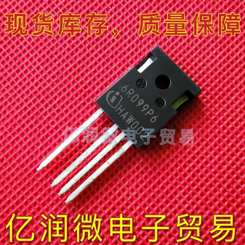 IPZ60R099P6 6R099P6分立半导体 MOSFET N-CH 600V 37.9A TO247-4