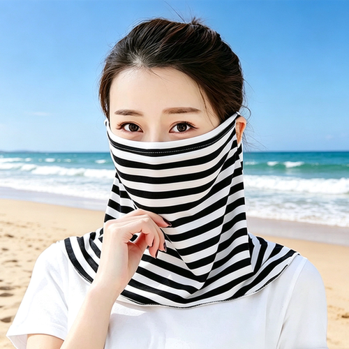莫代尔骑行防晒围脖轻盈面罩
