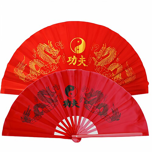 辰东太极扇功夫扇双龙扇金双龙