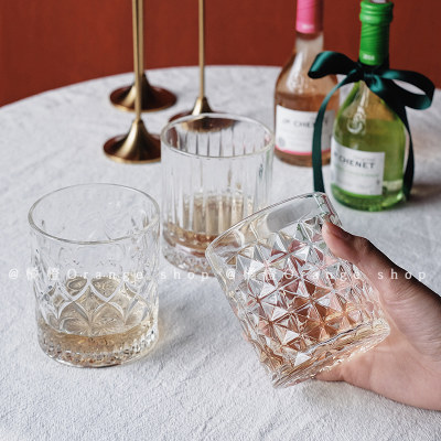 ins风北欧水晶玻璃洋酒威士忌杯