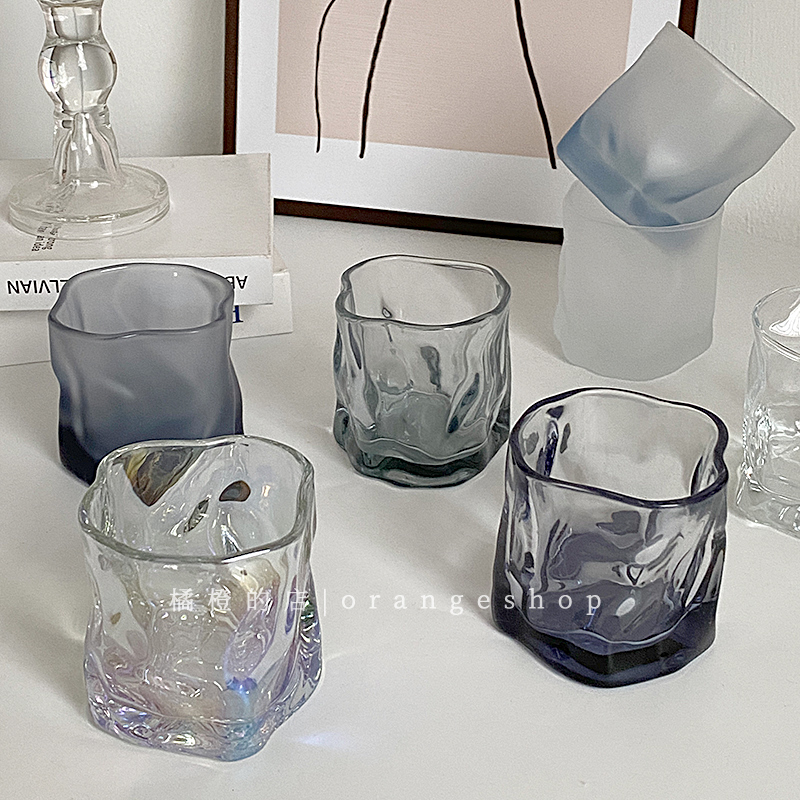 高颜值玻璃杯ins风水杯女生杯子