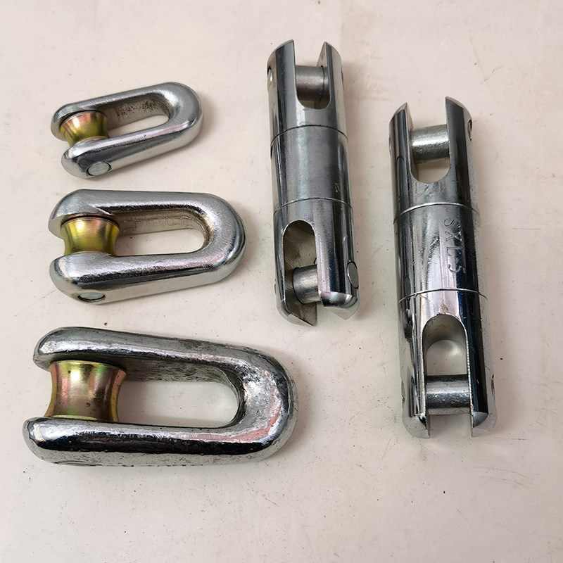 电力牵引导线网套旋转连接器电缆万向节钢丝绳旋转接头抗弯连接器