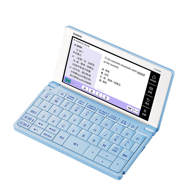 Casio/卡西欧牛津英语电子词典E-W100大学初高中学生学习机翻译机