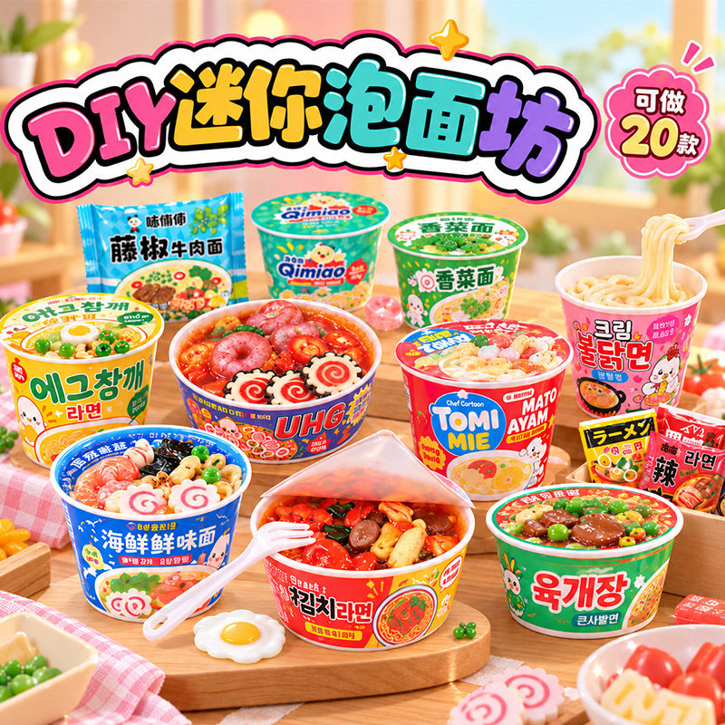 DIY仿真火鸡面过家家玩具套装