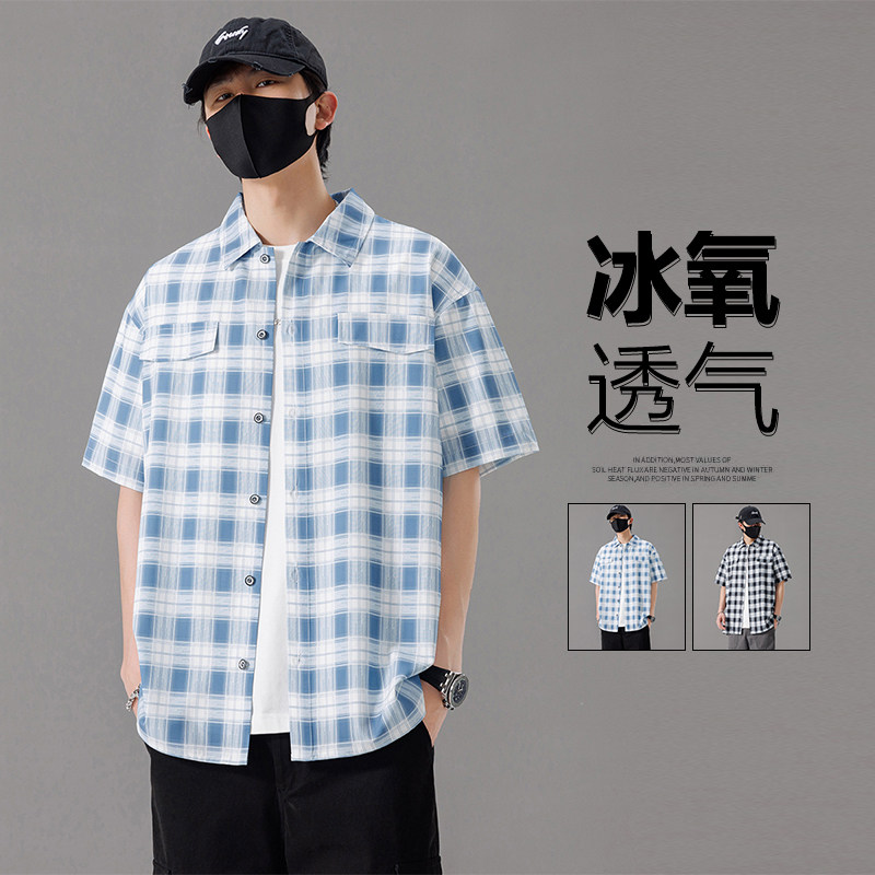 大码短袖T恤POLO衫青年衬衫上衣
