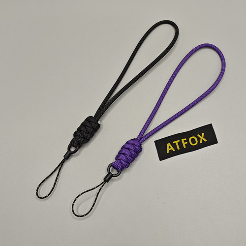 ATFOX手腕绳耳机盒U盘手电筒尾绳