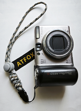 ATFOX手作原创相机手腕绳小众潮品防丢绳潮品挂扣长绳轻便实用