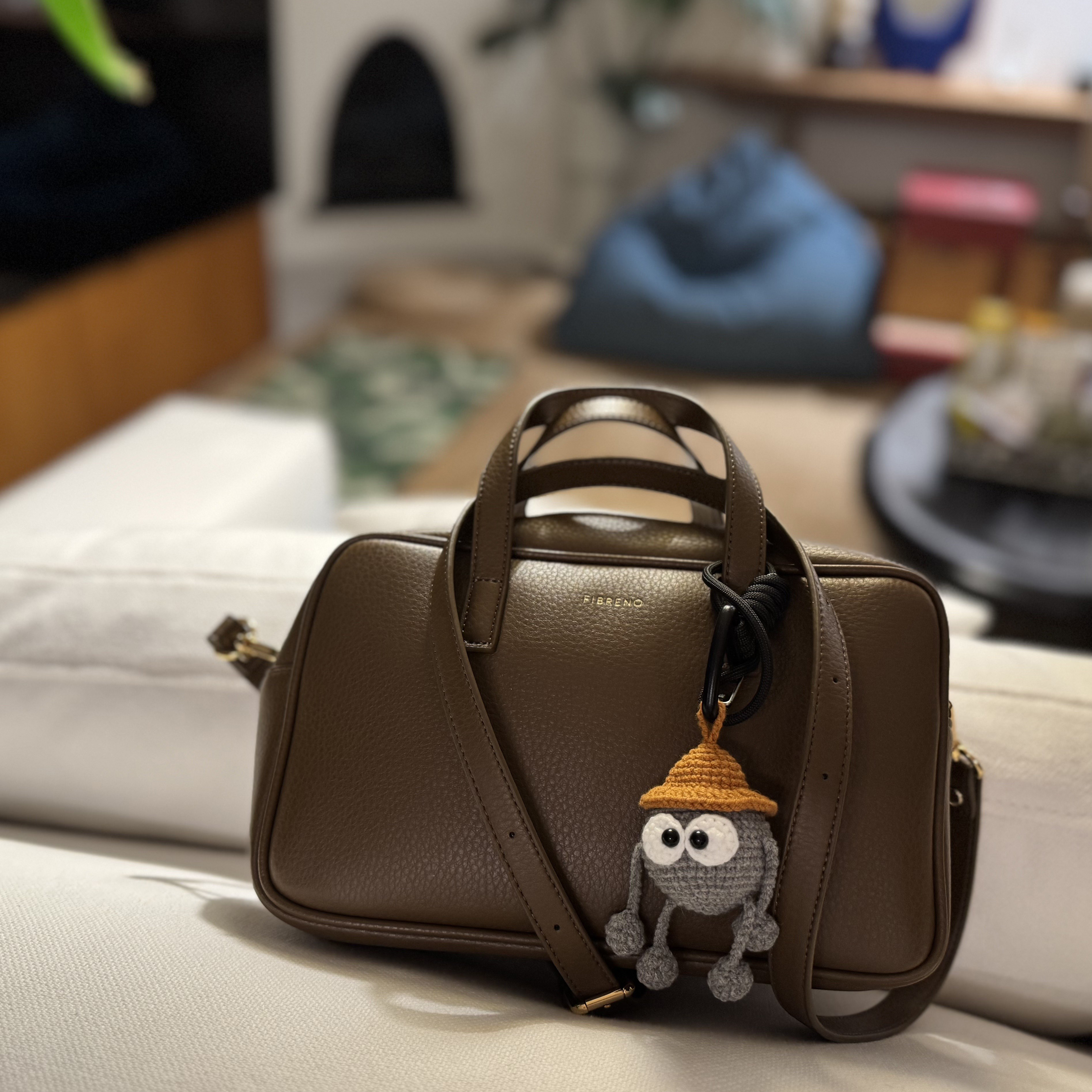 不灰心ATFOX煤球包挂件