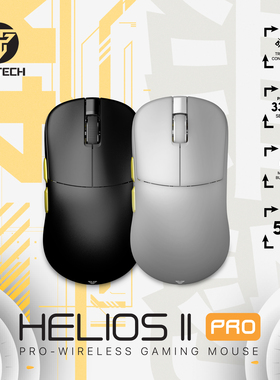 FANTECH HELIOS II XD3v3 4K Wireless and Wired Gaming Mouse