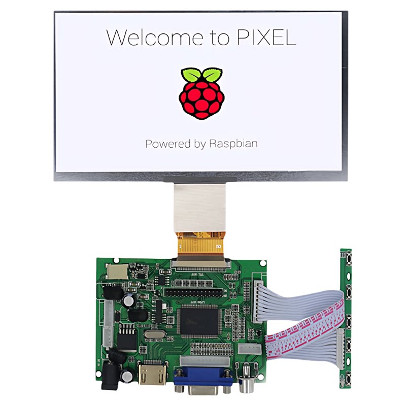 7寸8寸9寸10.1寸液晶屏HDMI VGA AV高分显示器驱动板电容触摸屏幕