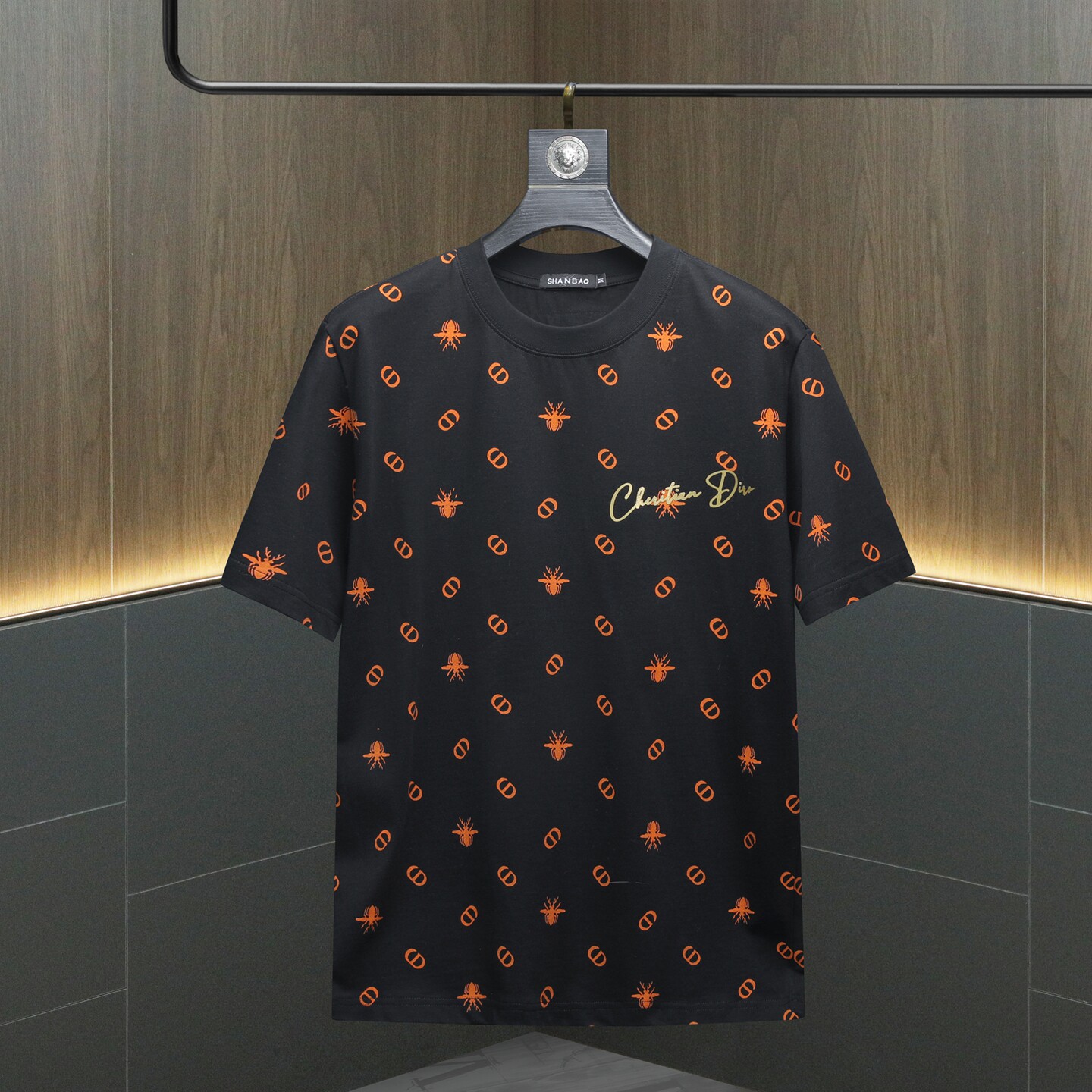 2026年夏季微阔印花T恤QT6016-E3703-P75，男装T恤，钱塘6016