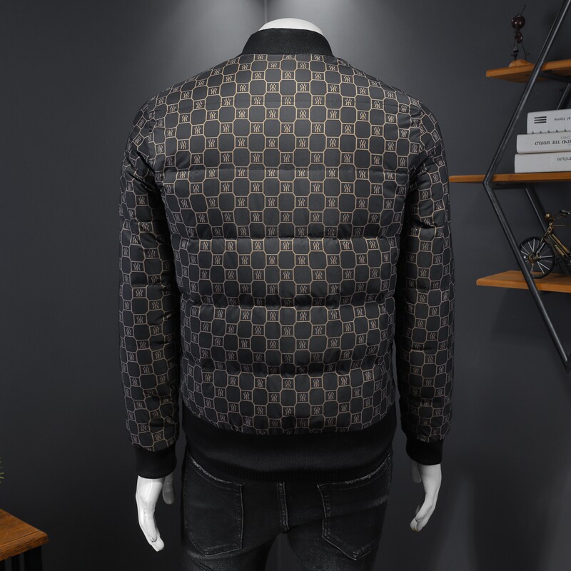 90%白鸭绒新款男士立领羽绒服钱塘6016-F9202P280,男装羽绒服,钱塘6016