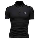 2024年新款男POLO衫印花纯色钱塘6016-E2028-P75，男装Polo衫，钱塘6016