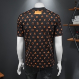 2026年夏季微阔印花T恤QT6016-E3701-P75，男装T恤，钱塘6016