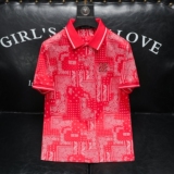 2026年夏季腰果花印花POLO衫QT6016-E3683-P75，男装Polo衫，钱塘6016