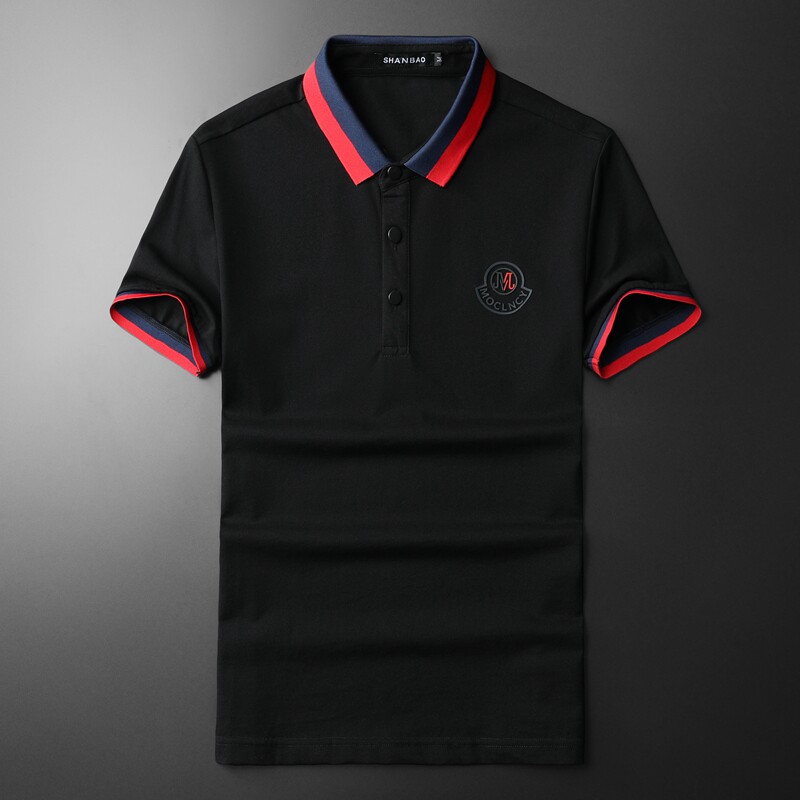 2026年新款男POLO衫印花纯色钱塘6016-E2031-P75,男装Polo衫,钱塘6016