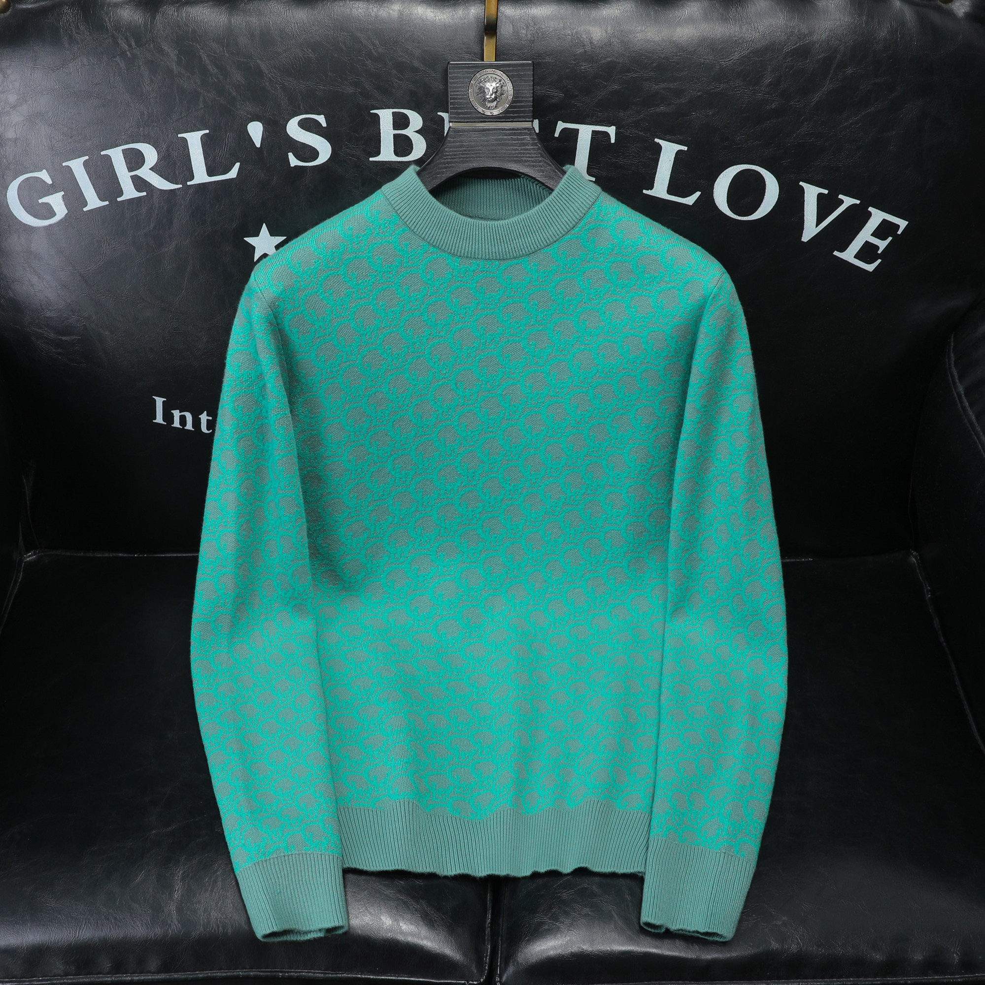 2025新款秋冬加厚毛衣6016-M8117-P115,男装针织衫/毛衣,钱塘6016