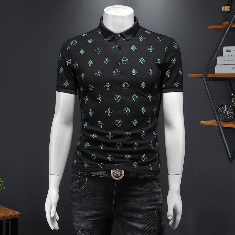 2024年新款男POLO衫纯色钱塘6016-E2034-P80图片