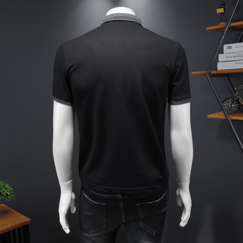 2024年新款男POLO衫印花钱塘6016-E2030-P80,男装Polo衫,钱塘6016