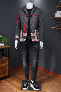 2022大货西装领短款羽绒服轻薄款男翻领钱塘6016-B2208P280假模图片