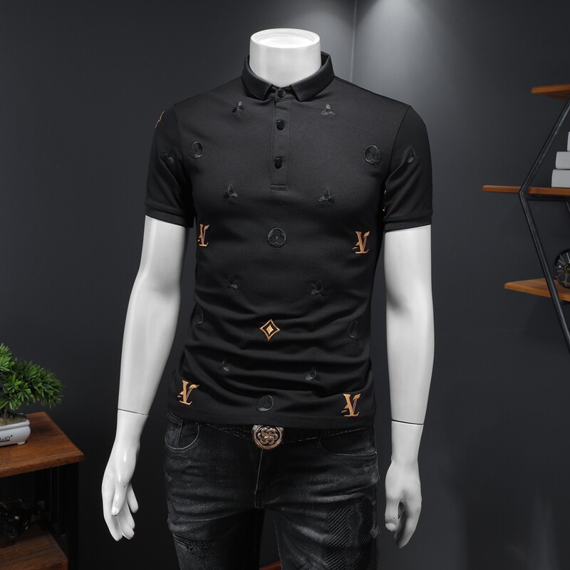 2026年新款男POLO衫钱塘6016-E2493-P80,男装Polo衫,钱塘6016