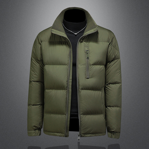 2025秋冬新款立领拼接针织羽绒服6016-F25806-P380图片