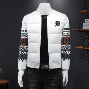 90%白鸭绒2024新款男士立领羽绒服钱塘6016-F9198P280,男装羽绒服,钱塘6016