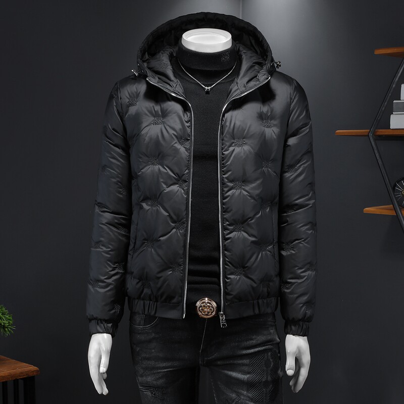 90绒2026新款连帽羽绒服外套男 钱塘6016-F7783-P290图片