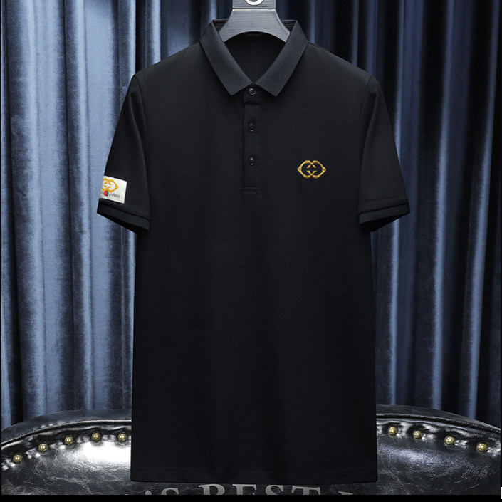 新款男POLO衫刺绣短袖翻领T恤钱塘6016-E3508-P70沙发图,男装T恤,钱塘6016