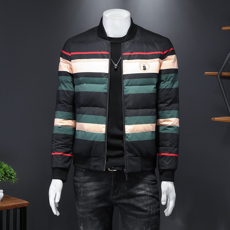 2024新款花羽绒服男立领90白鸭绒棒球服外套 钱塘6016-F5014-P280图片