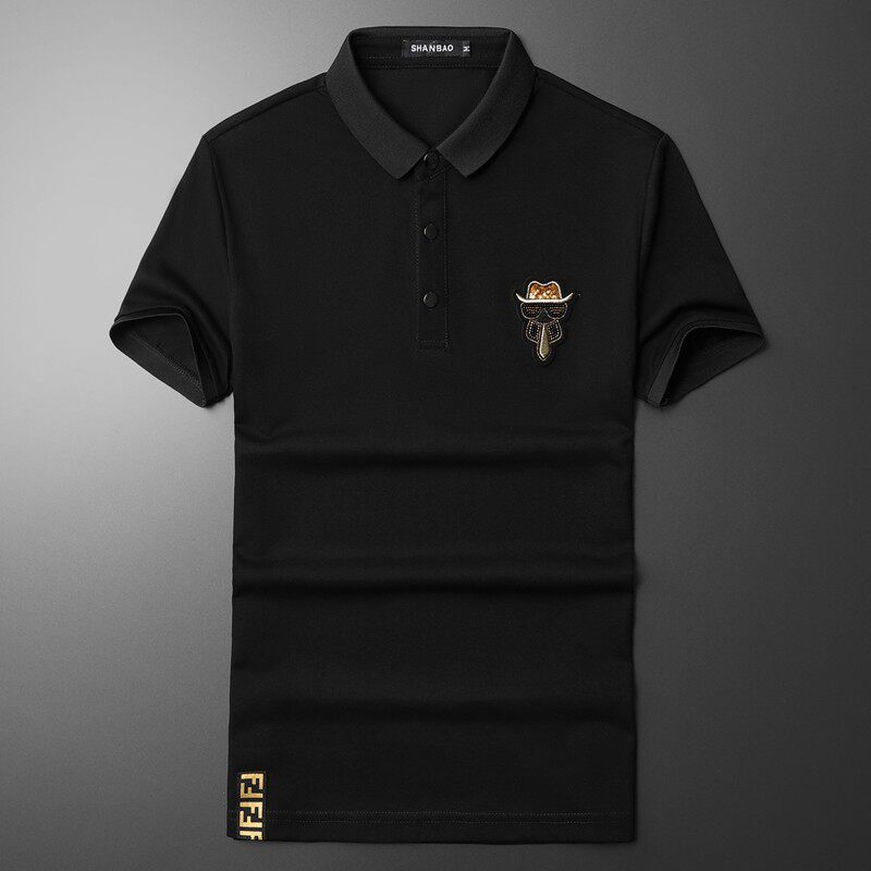2026年新款男POLO衫钱塘6016-E1931-P75,男装Polo衫,钱塘6016