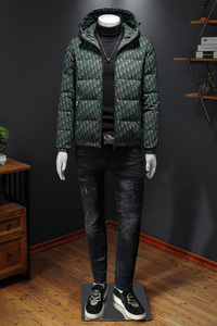 2022男连帽90%白鸭绒羽绒服钱塘6016-F6602P290图片