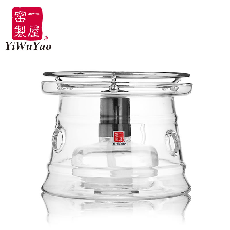 一屋窑高硼硅耐热玻璃茶具酒精灯芯加热保温恒温茶炉底座FH-021B