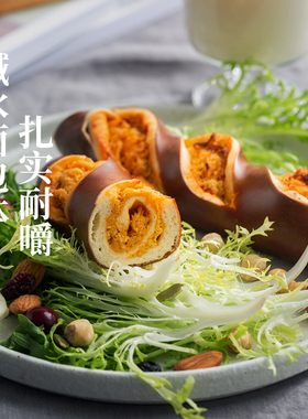 枣叔的店蛋黄肉松碱水棒面包休闲健身零食手工欧包健康早餐糕点