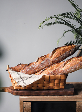 枣叔的店法棍面包无蔗糖健身三明治轻卡手工硬欧包早餐食品轻卡