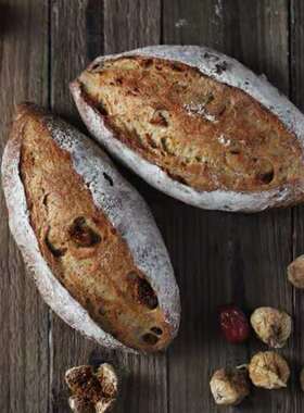 枣叔的店裸麦红枣无花果硬欧全麦面包无蔗糖手工欧包解馋健身零食