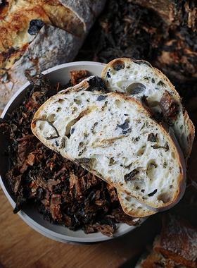 枣叔的店梅干菜墨鱼肠手作欧包硬欧面包早餐零食无蔗糖轻卡健身