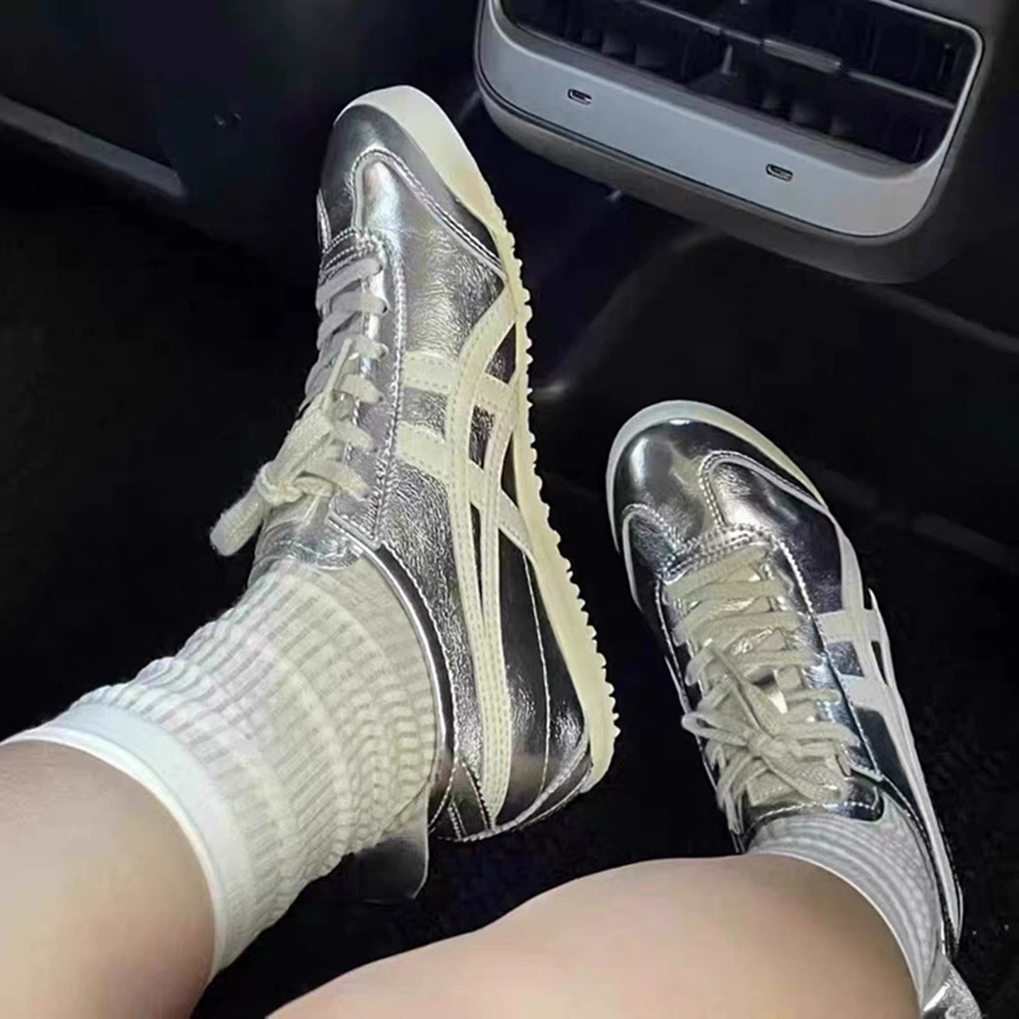 2026新款真皮全银色德训鞋男女鞋一脚蹬老虎鞋懒人阿甘运动休闲鞋,服饰配件/皮带/帽子/围巾,鞋垫,淘宝优惠券,粉丝福利购,淘宝优惠卷