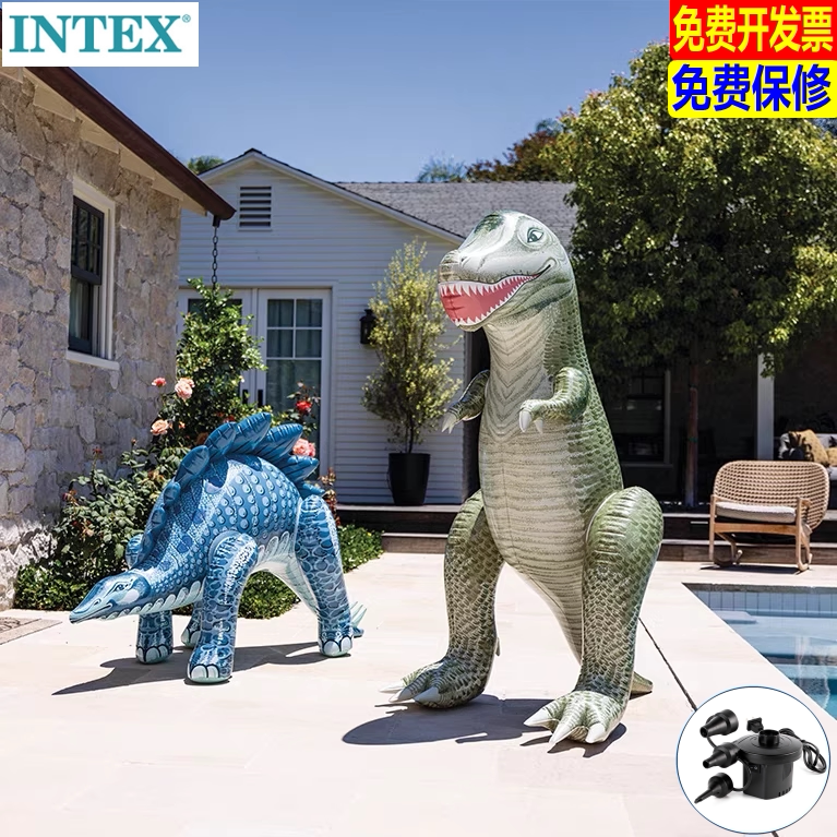 intex花园儿童生日聚会恐龙道具