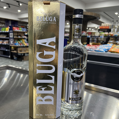 俄罗斯进口 白鲸牌贵族系列伏特加配制酒