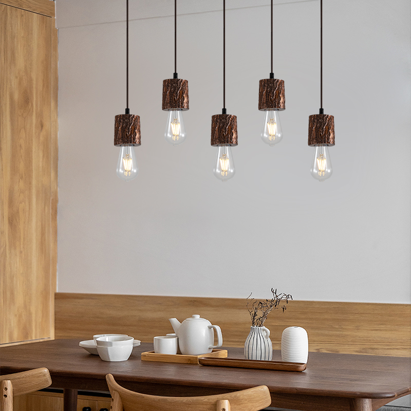 日式吊灯吧台餐厅侘寂风禅意灯