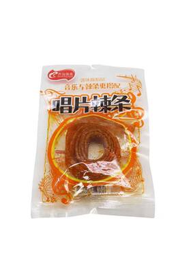 齐治亮亮唱片辣条经典怀旧8090香辣儿时麻辣面筋批发小吃零食
