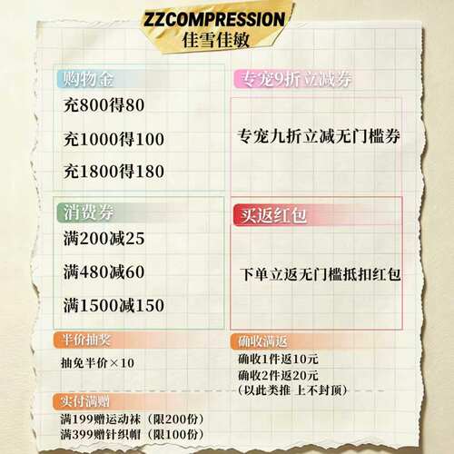 ZZCOMPRESSION专属机制介绍链接！！！