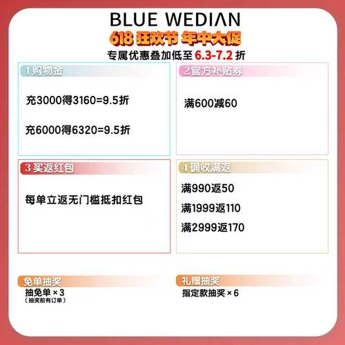 bluewedian专属机制预热链接！！！